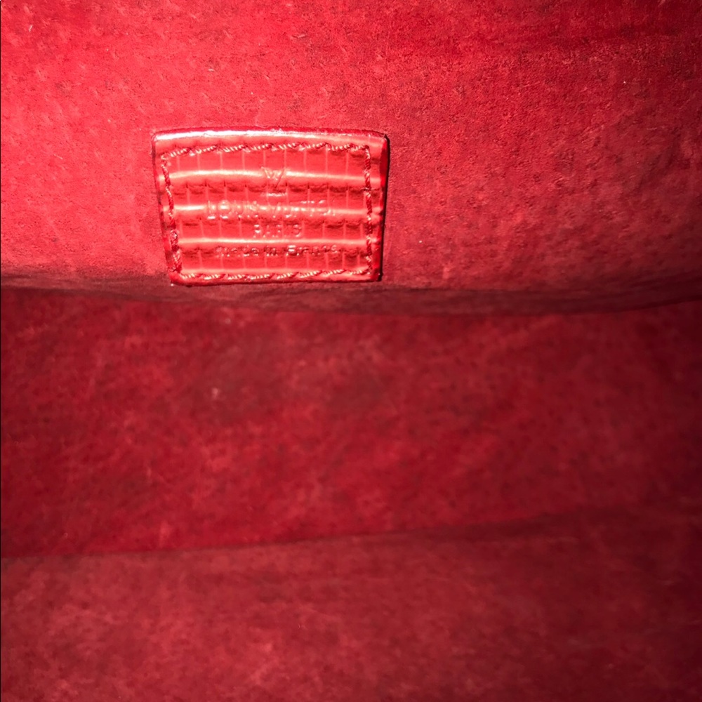 Pre-owned Louis Vuitton cerises lizar bag - Picture 6 of 10